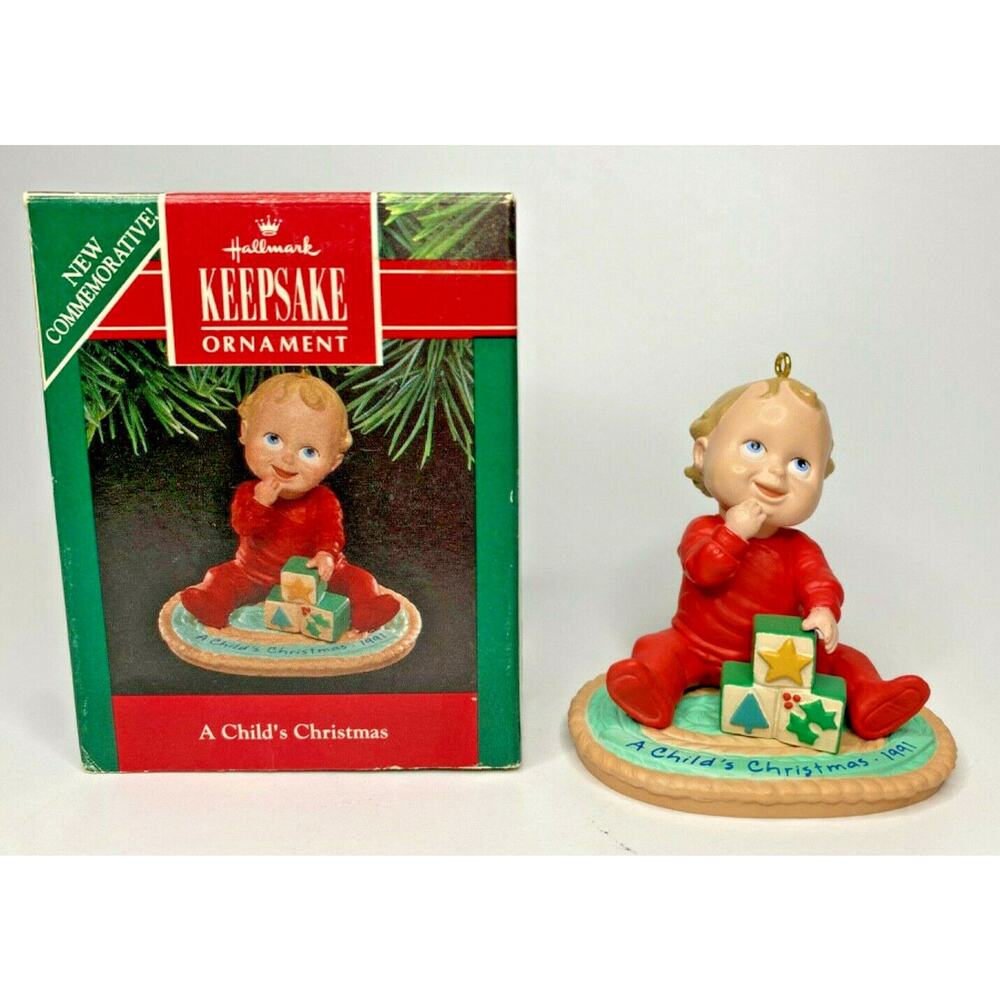 1991‎ Hallmark A Child's Christmas Ornament U65/4887